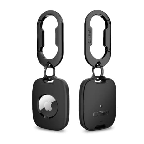 Tech-Protect Velar puzdro na Apple AirTag 1 / 2, čierne 1