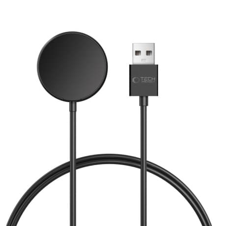 Tech-Protect MC03 USB nabíjací kábel na Samsung Galaxy Watch, čierny 1