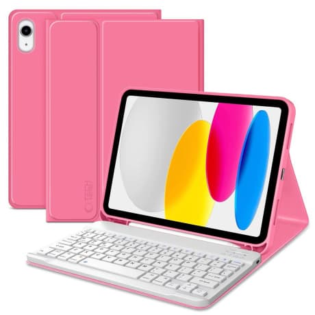 Tech-Protect SC Pen Keyboard puzdro s klávesnicou na iPad 10.9'' 10gen 2022 / 11'' 11gen 2025, ružové (TEC335251)