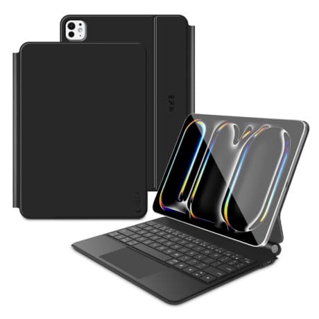 Tech-Protect Smartcase Keyboard puzdro s klávesnicou na iPad Pro 11'' 5-6gen 2024-2025, čierne (TEC335817) 1