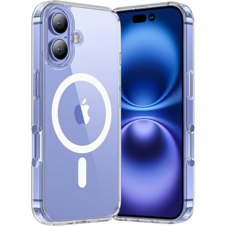 Tech-Protect Flex MagSafe kryt na iPhone 16, priesvitný
