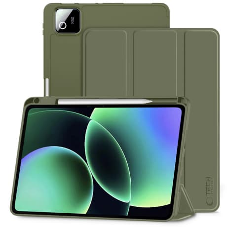 Tech-Protect SC Pen puzdro na Xiaomi Pad 7 / 7 Pro / 8 / 8 Pro 11.2'', pine green 1