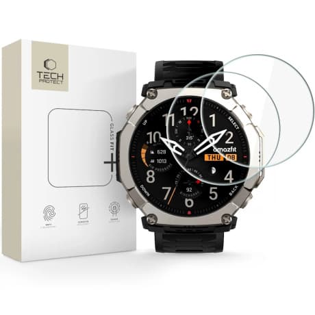 Tech-Protect Glass Fit 2x ochranné sklo na Amazfit T-Rex Ultra 2