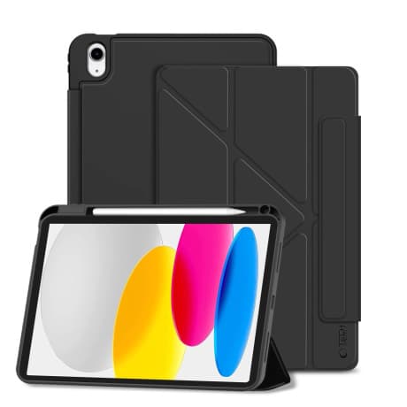 Tech-Protect SC Pen Origami puzdro na iPad 10.9'' 10gen 2022 / 11'' 11gen 2025, čierne