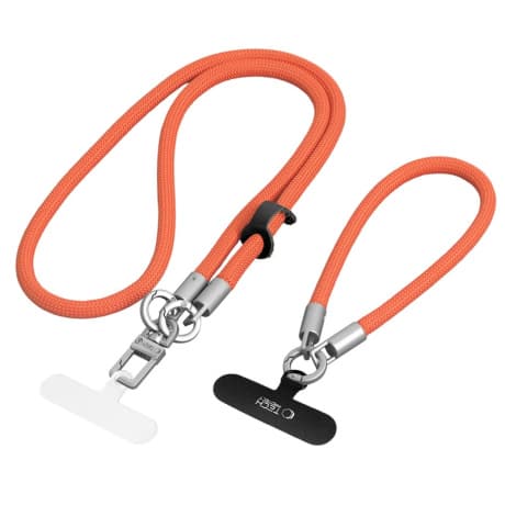 Tech-Protect C10S Crossbody Strap šnúrka na mobil, oranžová 1