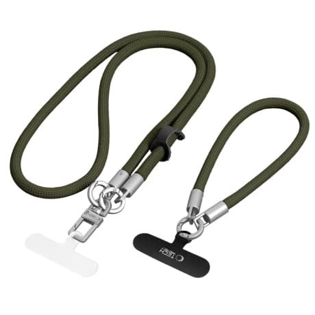 Tech-Protect C10S Crossbody Strap šnúrka na mobil, zelená 1