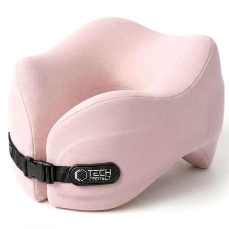 Tech-Protect ComfortRest cestovný vankúš, ružový 1