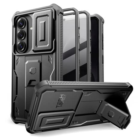 Tech-Protect Kevlar Cam kryt na Samsung Galaxy S26, čierny 1