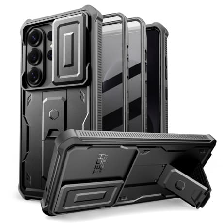 Tech-Protect Kevlar Cam kryt na Samsung Galaxy S26 Ultra, čierny 1