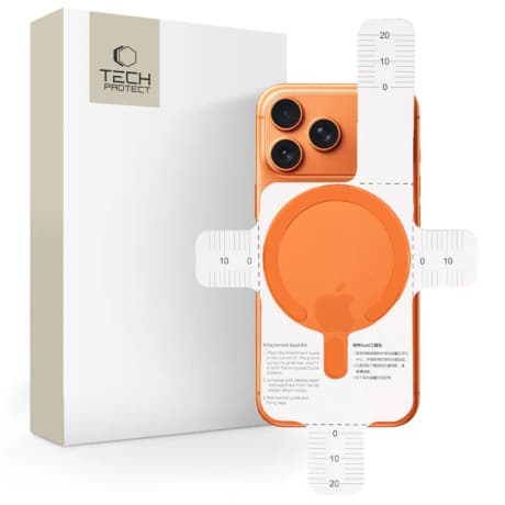 Tech-Protect Ring magnetický krúžok pre MagSafe, oranžový 1