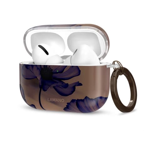 Tech-Protect Lamano puzdro na Apple AirPods Pro 1 / 2, velvet 1