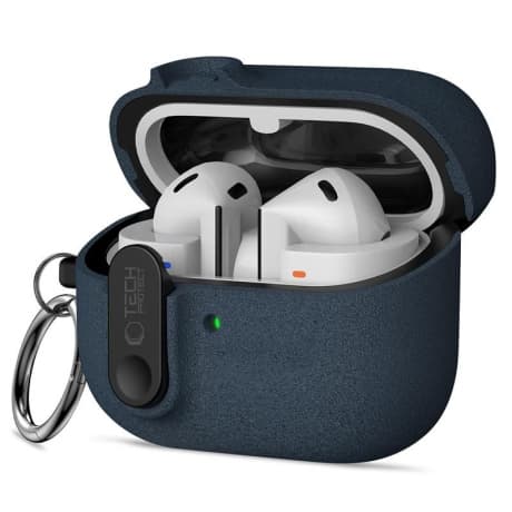 Tech-Protect Slim Hook puzdro na Samsung Galaxy Buds 3 / 3 FE / 3 Pro, modré