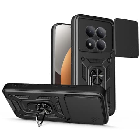 Tech-Protect Camshield kryt na Xiaomi Poco M8 Pro / Redmi Note 15 Pro Plus 5G, čierny 1