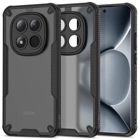 Tech-Protect Rugged Shield kryt na Xiaomi Poco M8 Pro / Redmi Note 15 Pro Plus 5G, čierny 1