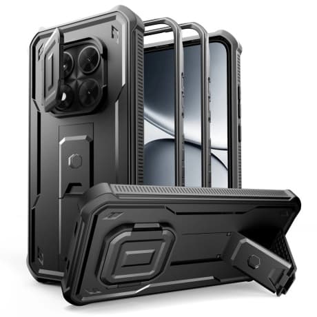 Tech-Protect Kevlar Cam kryt na Xiaomi Redmi Note 15 Pro 5G, čierny 1
