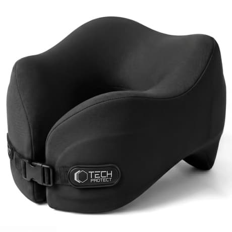 Tech-Protect ComfortRest cestovný vankúš, čierny