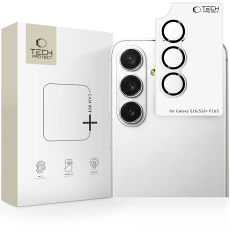 Tech-Protect CamRing Fit ochranné sklo na kameru na Samsung Galaxy S26 / S26 Plus 1