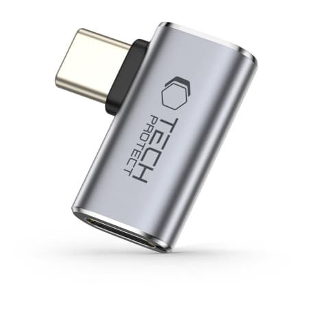 Tech-Protect Ultraboost AA01 adaptér USB-C, šedý 1