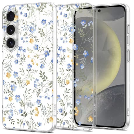 Tech-Protect Flexair kryt na Samsung Galaxy S25, spring flowers 1
