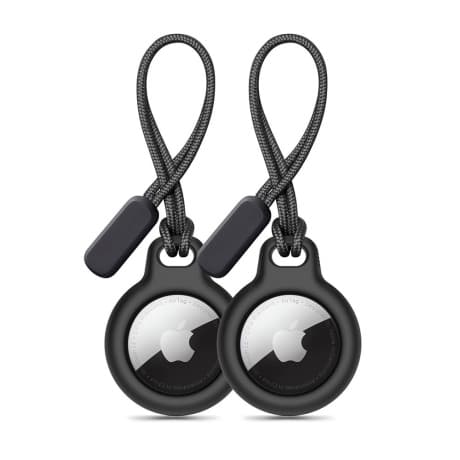 Tech-Protect Rough Chain kryt na Apple AirTag 2ks, čierny 1