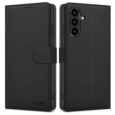 Tech-Protect Wallet knižkové puzdro na Samsung Galaxy A56 5G, čierne