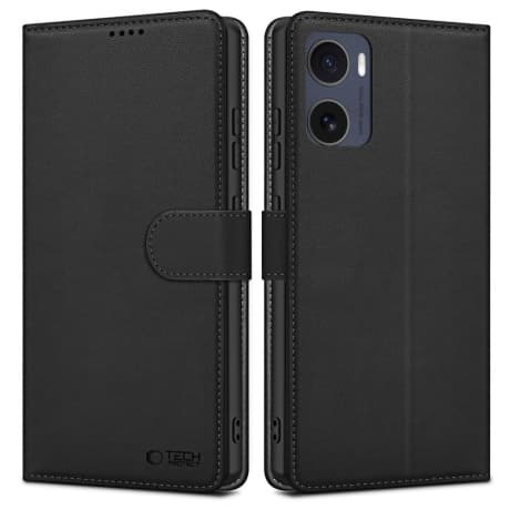 Tech-Protect Wallet knižkové puzdro na Motorola Moto G05 / E15, čierne 1