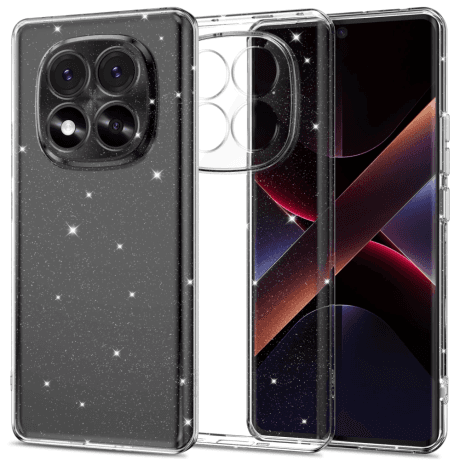 Tech-Protect Flexair kryt na Xiaomi Redmi Note 14 Pro 5G / Poco X7 5G, glitter