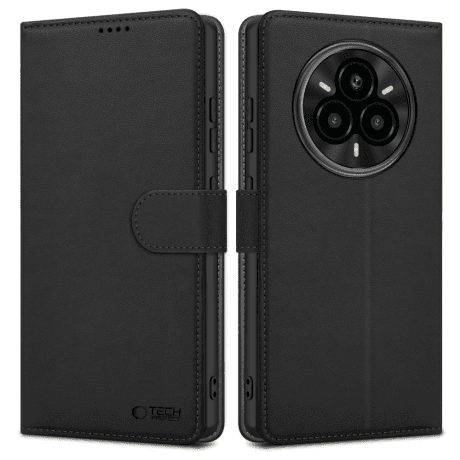 Tech-Protect Wallet knižkové puzdro na Realme 14 Pro 5G, čierne