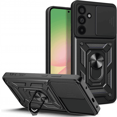 Tech-Protect Camshield kryt na Samsung Galaxy A56 5G, čierny 1