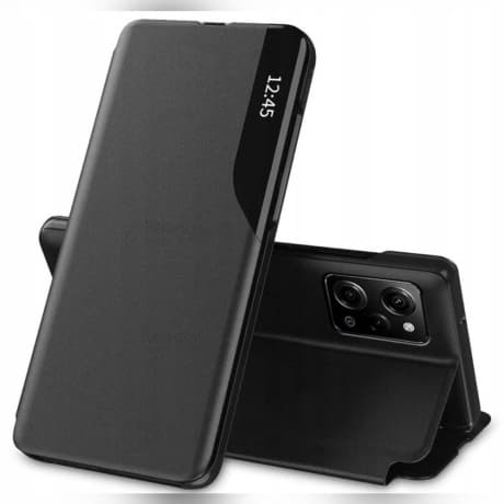 Tech-Protect Smart View knižkové puzdro na Xiaomi Redmi 12, čierne