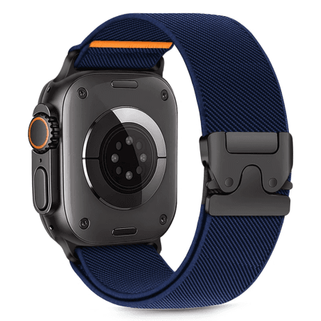 Tech-Protect Nylon Clasp remienok na Apple Watch 44/45/46/49mm, navy 1