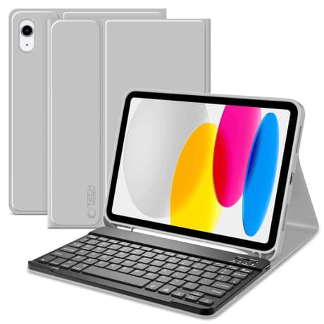 Tech-Protect SC Pen Keyboard puzdro s klávesnicou na iPad 10.9'' 10gen 2022 / 11'' 11gen 2025, sivé (TEC363117)