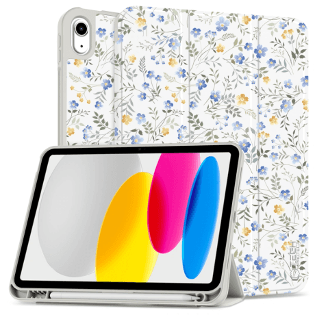 Tech-Protect SC Pen puzdro na iPad 10.9'' 10gen 2022 / 11'' 11gen 2025, spring flowers (TEC363193)