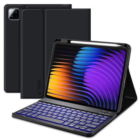 Tech-Protect SC Pen Keyboard puzdro s klávesnicou na Xiaomi Pad 7 / 7 Pro, čierne 1