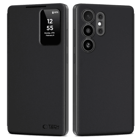 Tech-Protect Smart Wallet knižkové puzdro na Samsung Galaxy S25 Ultra, čierne