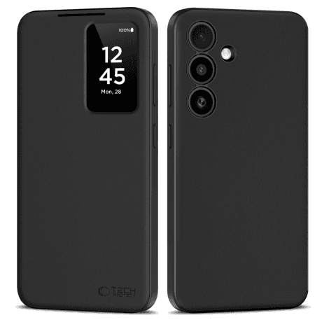 Tech-Protect Smart Wallet knižkové puzdro na Samsung Galaxy S25 Plus, čierne 1