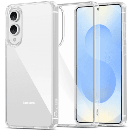 Tech-Protect Flexair Hybrid kryt na Samsung Galaxy S25 Edge, priesvitný 1