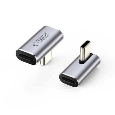 Tech-Protect Ultraboost AA03 adaptér USB-C, šedý 1