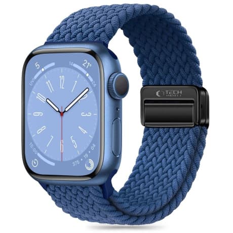 Tech-Protect Nylonmag remienok na Apple Watch 40/41/42mm, montego blue