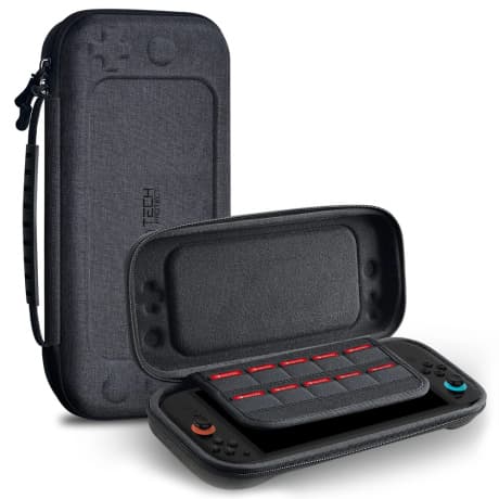 Tech-Protect Hardpouch obal na Nintendo Switch 2, šedý 1