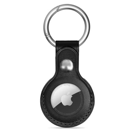 Tech-Protect Natural Fit puzdro na Apple AirTag 1 / 2, čierne 1