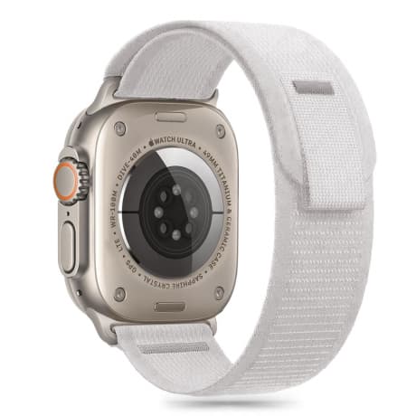 Tech-Protect Nylon Stripe remienok na Apple Watch 44/45/46/49mm, crayon grey 1