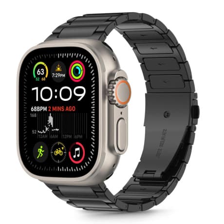 Tech-Protect Stainless remienok na Apple Watch 44/45/46/49mm, black 1