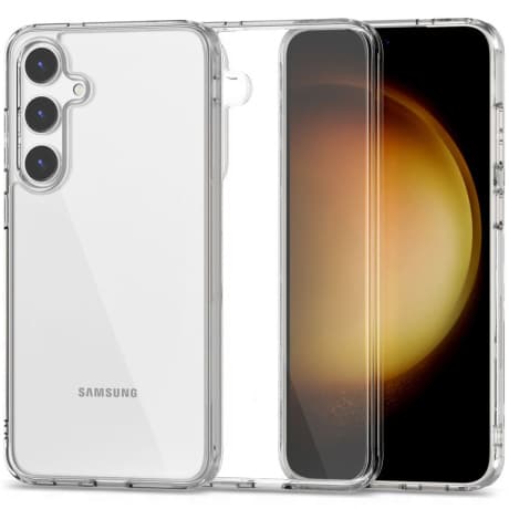 Tech-Protect Flexair Hybrid kryt na Samsung Galaxy S24 FE, priesvitný 1