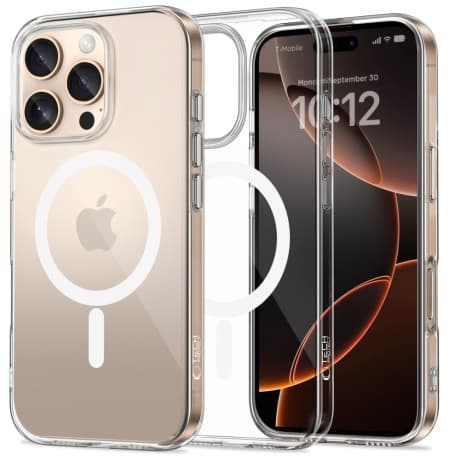 Tech-Protect FlexAir MagSafe kryt na iPhone 16 Pro, priesvitný 1