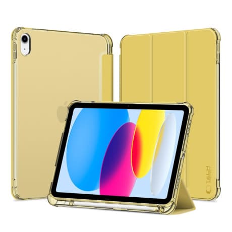 Tech-Protect SC Pen Hybrid puzdro na iPad 10.9'' 10gen 2022, žlté/priesvitné (TEC372119)