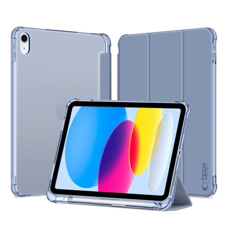 Tech-Protect SC Pen Hybrid puzdro na iPad 10.9'' 10gen 2022, modré/priesvitné (TEC372126)