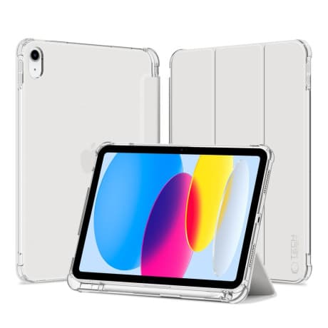 Tech-Protect SC Pen Hybrid puzdro na iPad 10.9'' 10gen 2022, strieborné/priesvitné (TEC372133)