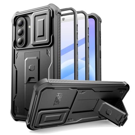 Tech-Protect Kevlar Cam kryt na Samsung Galaxy A57 5G, čierny 1