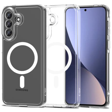 Tech-Protect FlexAir Hybrid MagSafe kryt na Samsung Galaxy A57 5G, priesvitný 1